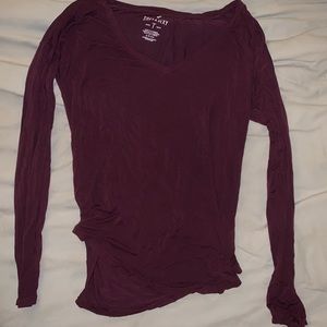 Maroon long sleeve